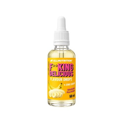 Banana Fitking Delicious Flavour Drops Allnutrition 50ml