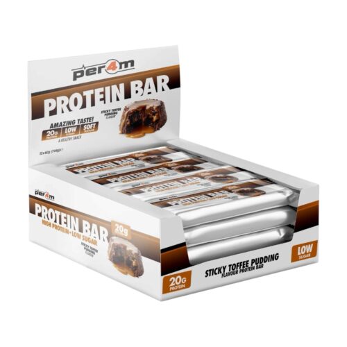 Sticky Toffee Pudding Per4m Protein Bar 12 X 62