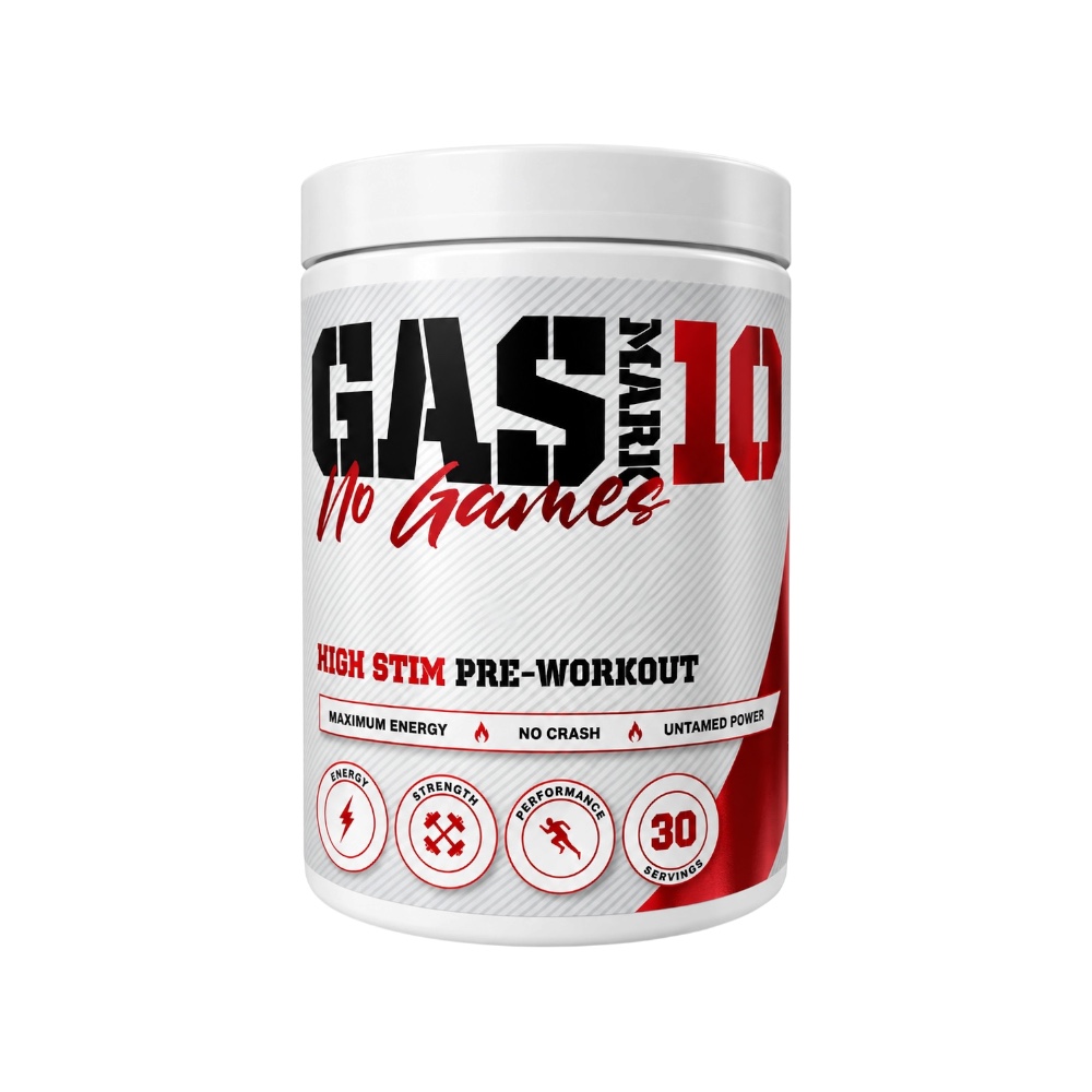 Gas Mark 10 No Games Pre Workout 330g