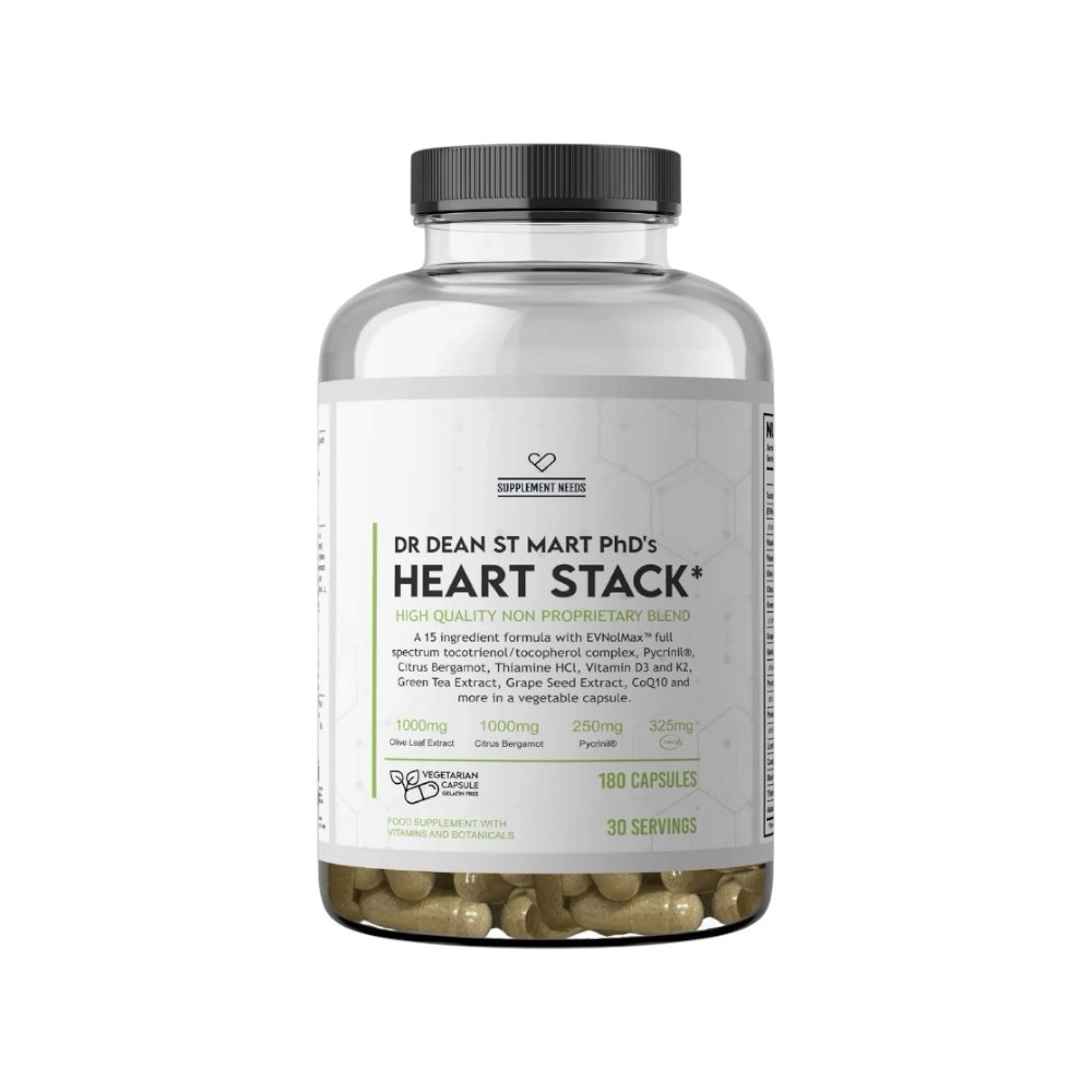 Heart Stack Supplements Needs 180 Capsules