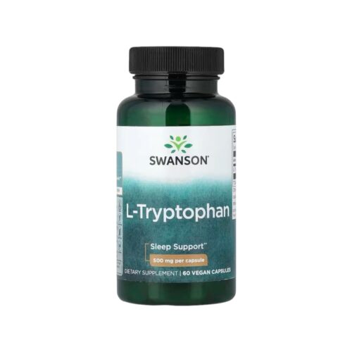 L Tryptophan 500mg Swanson 60 Vegan Capsules