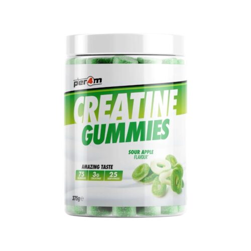 Sour Apple Per4m Creatine Gummies 375g