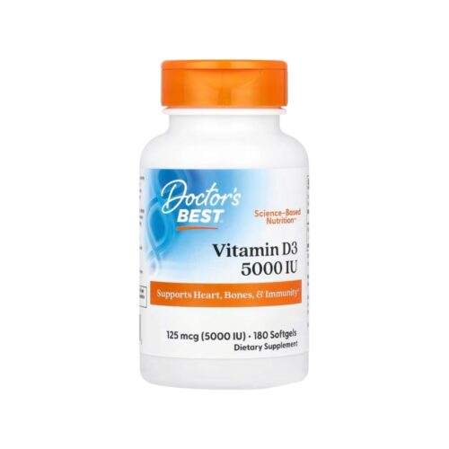 Vitamin D3 Doctors Best 180 Softgels