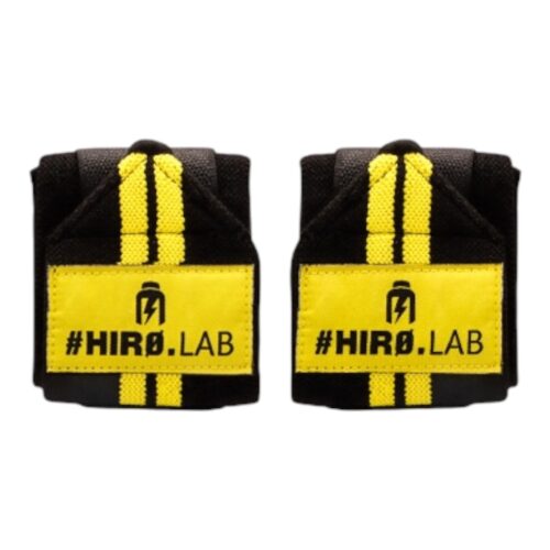 Wrist Wraps Hiro Lab Black Yellow
