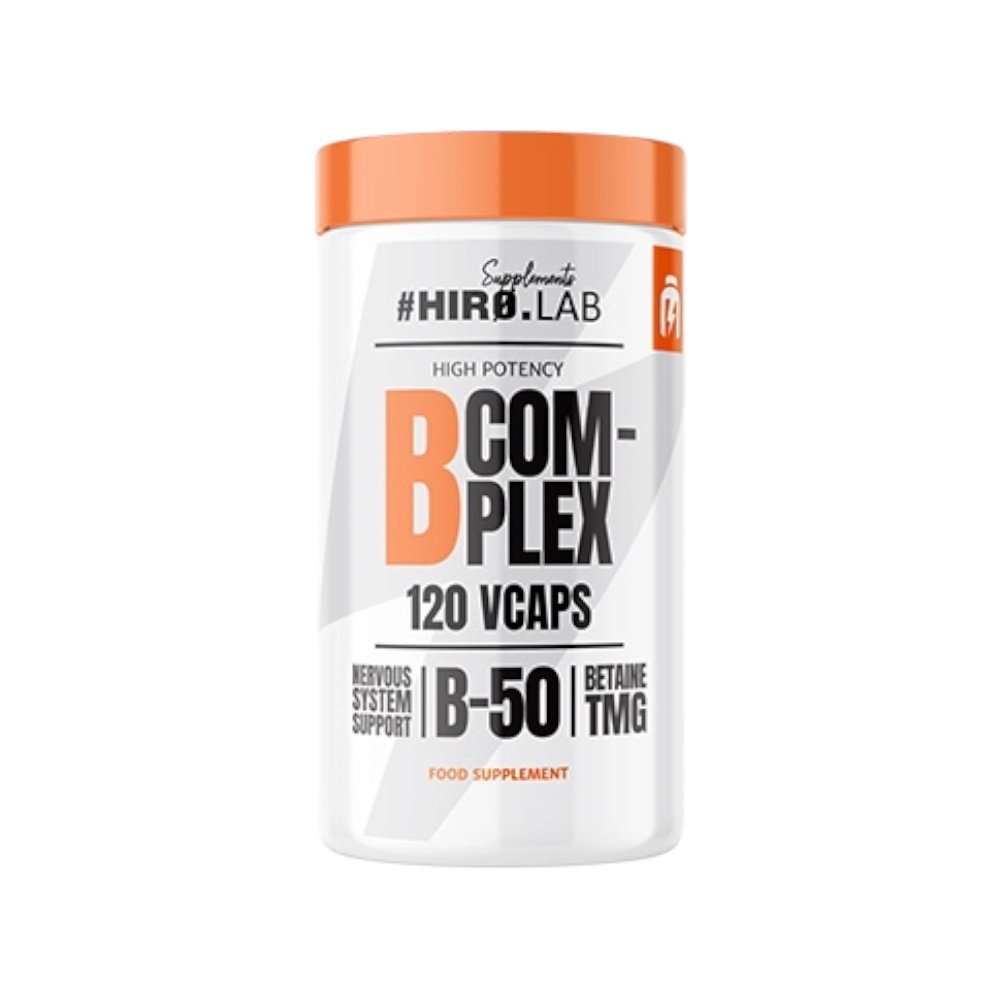 B Complex Hiro Lab 120 Veg Capsules