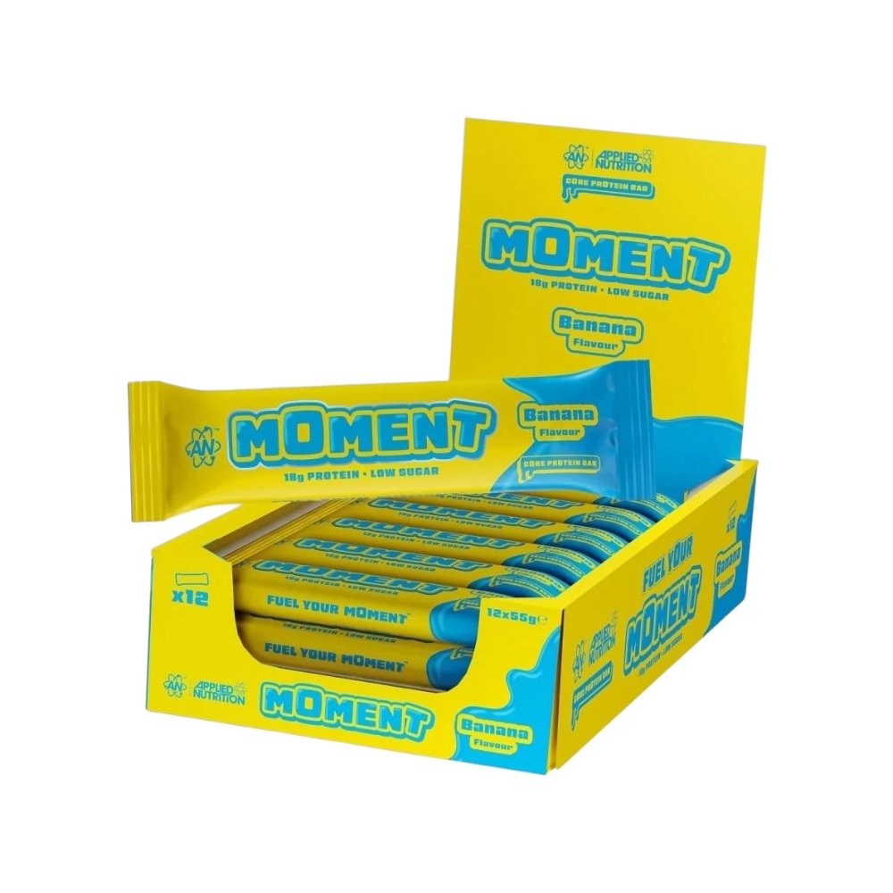 Banana Moment Protein Bar Applied Nutrition 12 X 55g