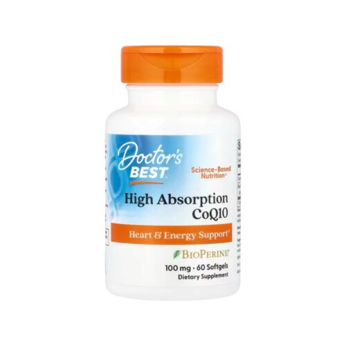 Co Q10 High Absorption 100mg Doctors Best 60 Softgels