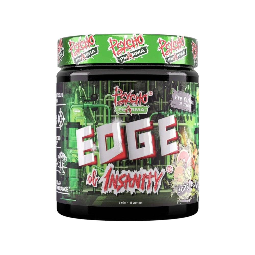 Jungle Juice Edge Of Insanity Pre Workout Psycho Pharma 310g